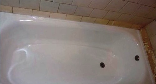 Реставрация ванны жидким акрилом | Ростокино