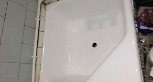 Обновление душевого поддона акрилом | Ростокино